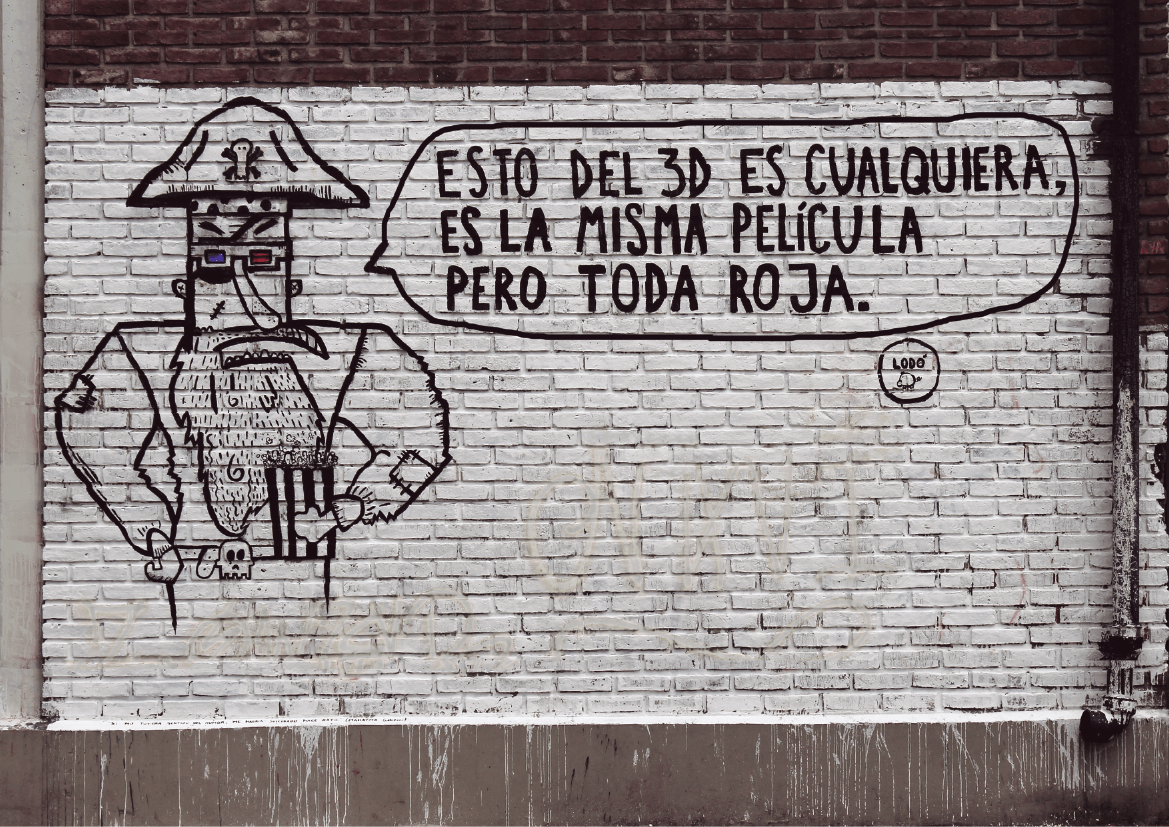 mural pintado a mano