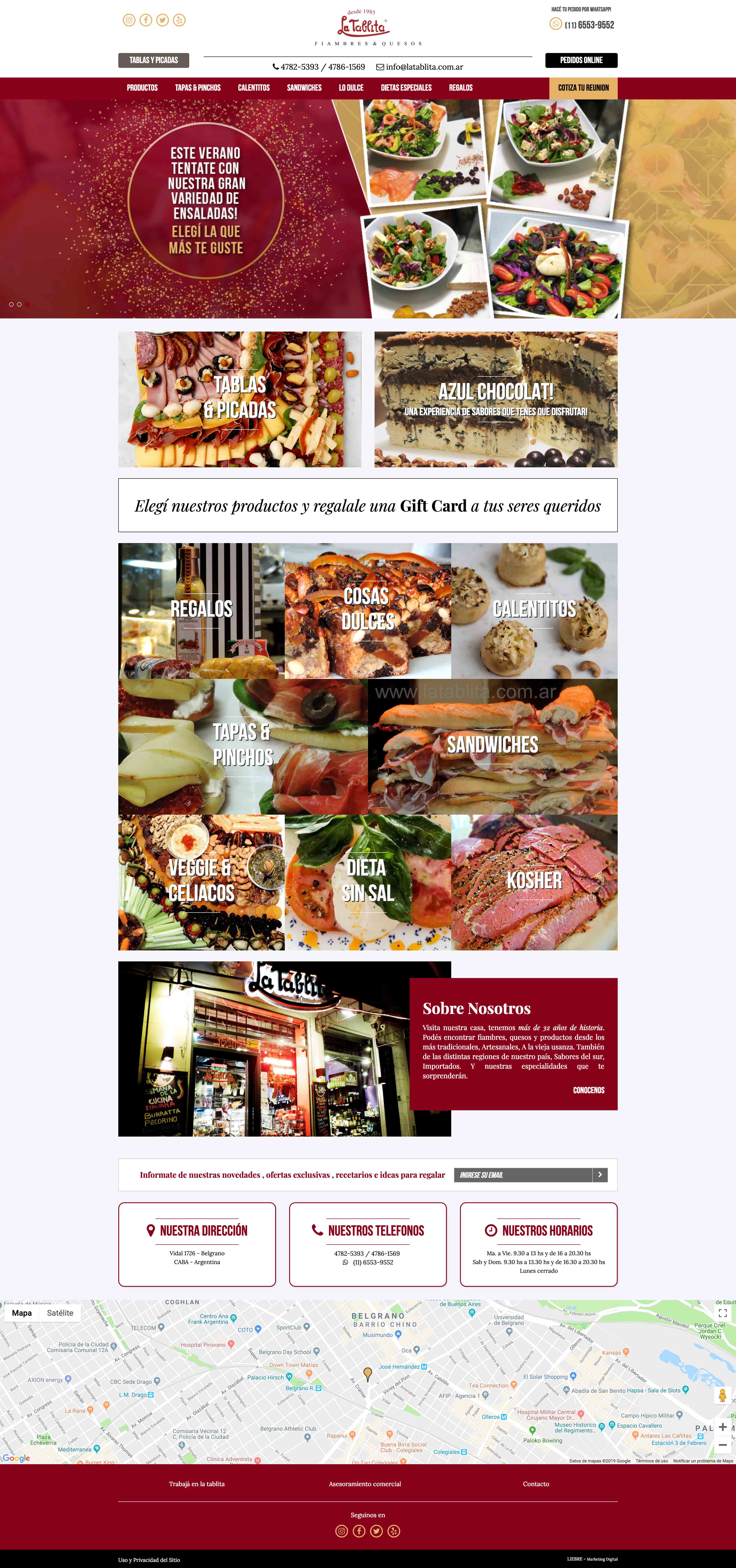 Landing Ministerio produccion